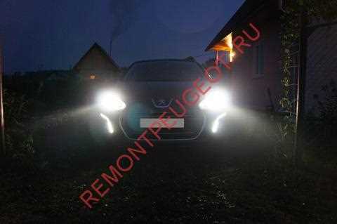 Очистка фар для улучшения светового потока